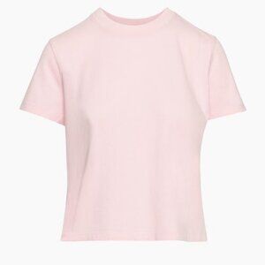ARITZIA Sunday Best Dream Hip T-shirt Lilac Bloom (Pink) | size L | 100% cotton